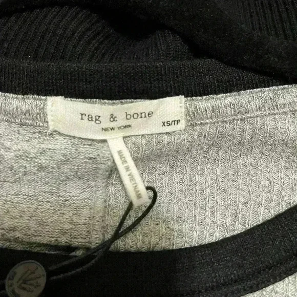 Rag & Bone The Knit Colorblock Crewneck XS - Picture 2 of 5